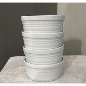 Threshold™ Porcelain Ramekin – White – Set of 4 - 4.5” x 2” 8 Ounce